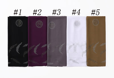Pañuelo Elegante con Strass Cerrado para Mujer - Accesorio de Moda Versátil - Image 33