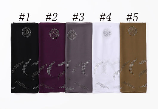 Pañuelo Elegante con Strass Cerrado para Mujer - Accesorio de Moda Versátil - Image 33