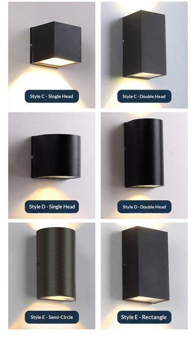 Lámpara LED Doble para Exterior - Iluminación Moderna para Patios y Jardines - Image 16