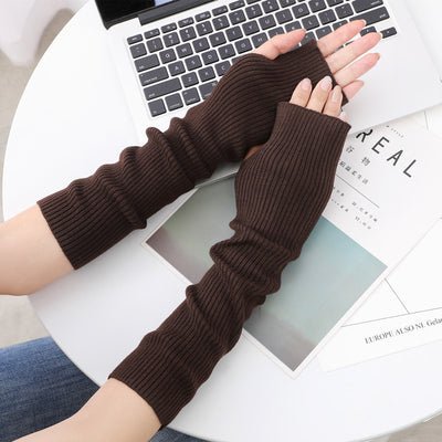 Guantes de Cachemira Mitones para Invierno - Diseño Liso y Elegante - Image 6