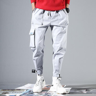 Pantalones cargo sueltos con cierres ajustables - Image 13