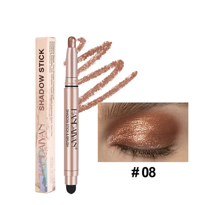 Sombra de Ojos en Barra Pearlescente de Alto Brillo Gusano de Seda para Mujer - Image 9