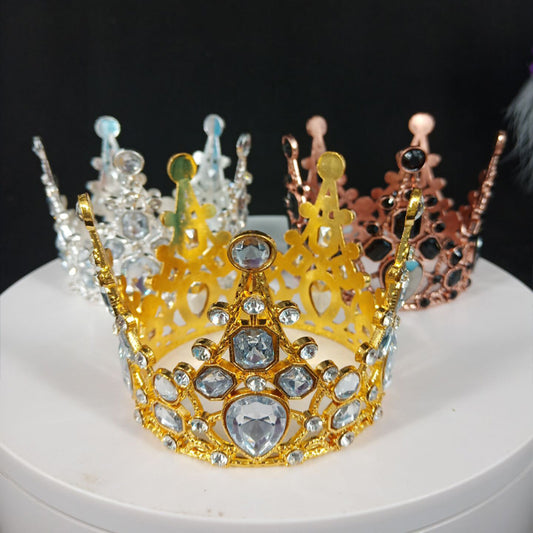 Corona Barroca Vintage para Niñas - Diadema Reina Decorativa