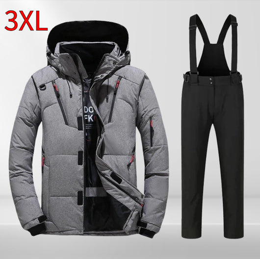 Chaqueta de Invierno para Hombre con Capucha, Plumón de Pato y Múltiples Bolsillos - Image 14