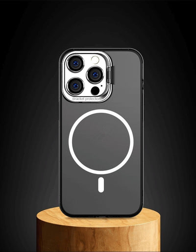 Funda Magnética Invisible con Soporte Metálico para Smartphone - Image 6