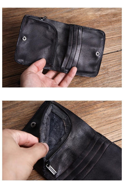 Billetera Vertical Retro para Hombre - Diseño Minimalista Ejecutivo - Image 12
