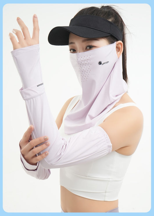 Máscara Protectora UV para Mujeres con Cobertura de Cuello y Orejas - Image 40