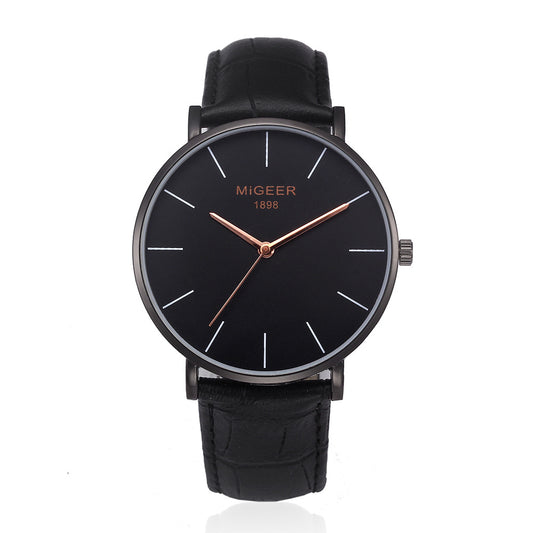 Reloj de Cuarzo Ultra Delgado con Correa de Malla - Image 2