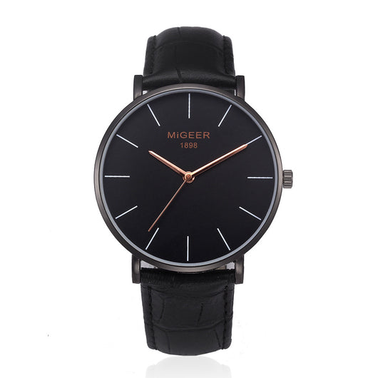 Reloj de Cuarzo Ultra Delgado con Correa de Malla - Image 2