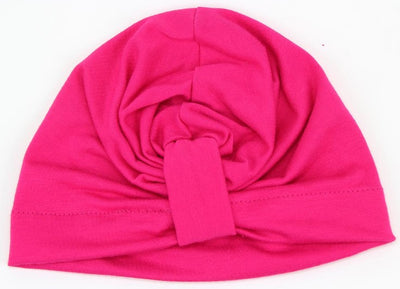 Gorro de Bebé con Nudo y Lazo - Tela Fina de Una Capa - Image 16