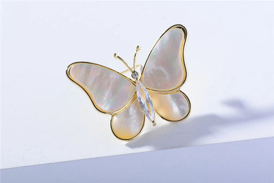 Broche Mariposa Circón Fritilaria - Temperamento Elegante - Image 11