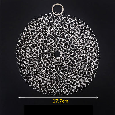 Limpiador de Sartenes de Acero Inoxidable - Malla de Acero para Cocina - Image 12