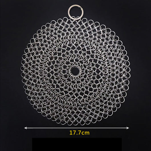 Limpiador de Sartenes de Acero Inoxidable - Malla de Acero para Cocina - Image 12