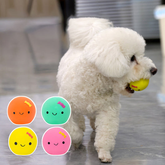 Juguete de Látex para Perros Pequeños y Medianos con Sonido - Huevo Multicolor - Image 10