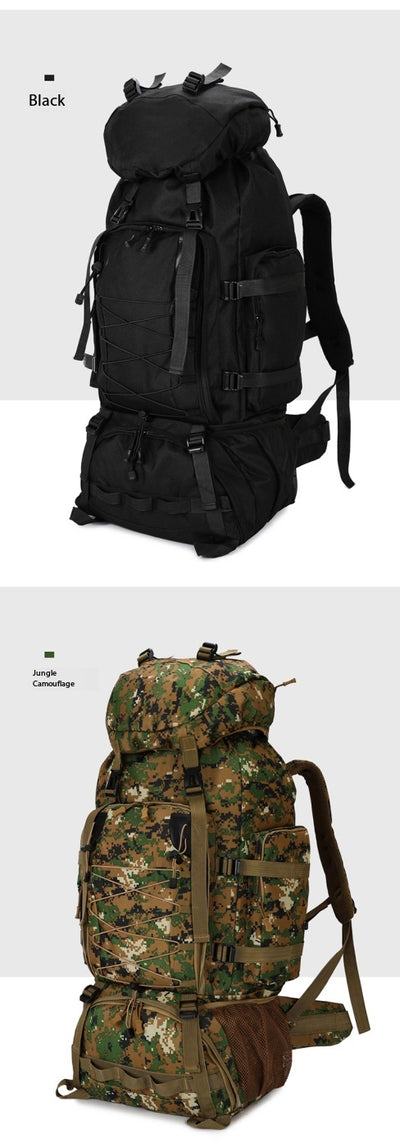 Mochila de Senderismo de Gran Capacidad - Resistente para Camping y Viajes Largos - Image 24