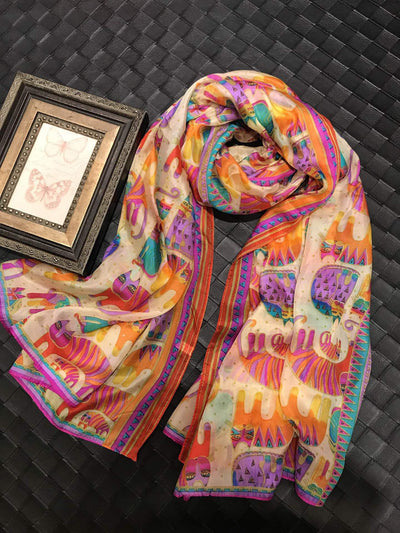 Pashmina Larga Rectangular para Mujer - Bufanda Versátil y Elegante - Image 4