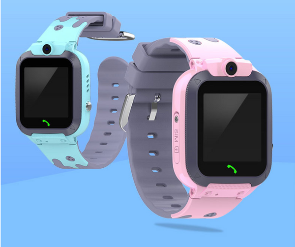 Reloj Infantil Rosa Cartoon con Correa de Silicona