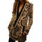 Chaqueta Acolchada Escote V Manga Larga