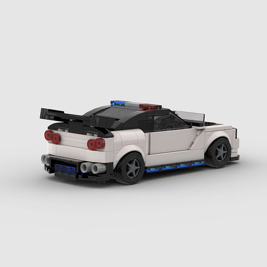 Auto de Carreras MOC con Bloques de Construcción - Juguete Educativo DIY - Image 6