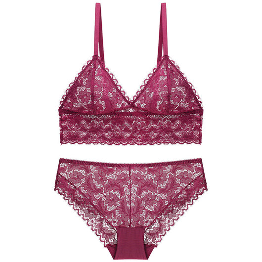 Conjunto de Brasier de Encaje sin Varillas para Mujer - Image 16