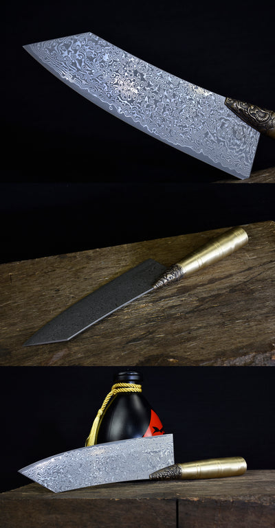 Cuchillo de Cocina Damascus VG-10 Acero Premium - Image 7