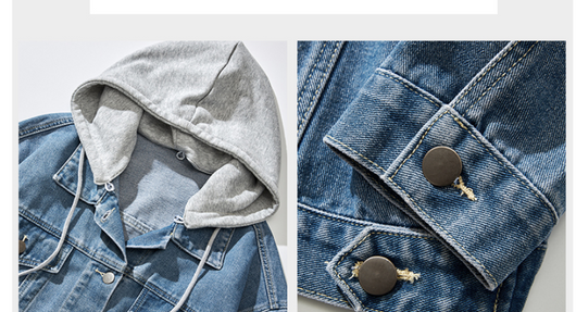 Traje de Tres Piezas en Denim para Hombre - Colección Otoño - Image 7
