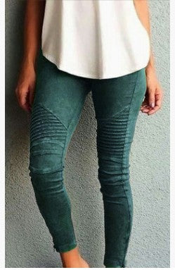 Leggings Plisados Yauvana - Comodidad y Estilo