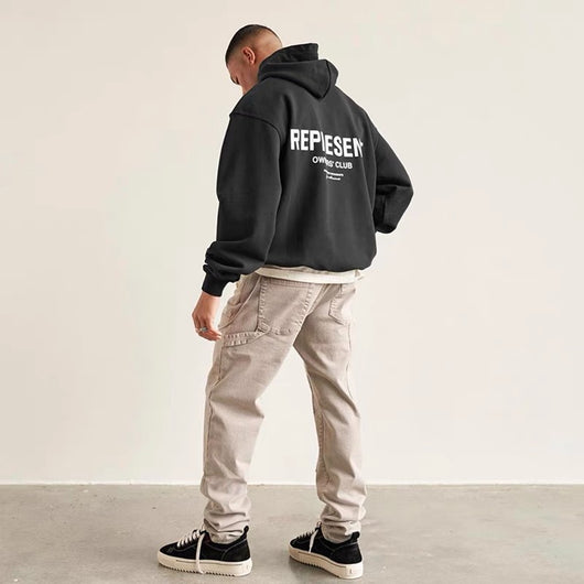 Sudadera con Capucha Holgada para Parejas - Image 25