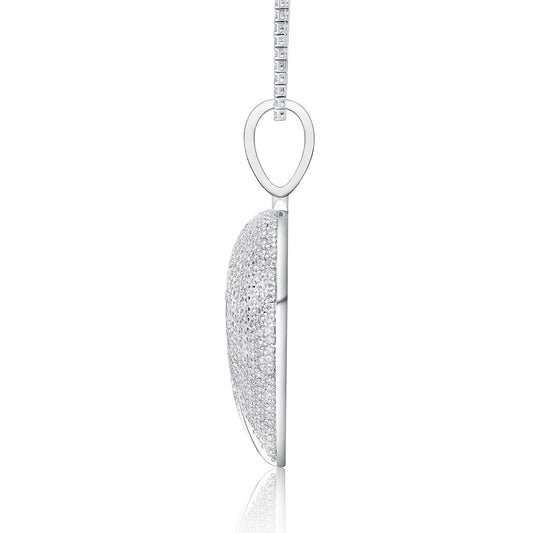 Collar Telepathy - Colgante de Moissanita Premium S925 Plateado y Platinado - Image 2