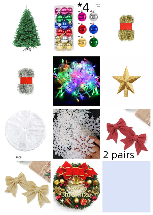 Árbol de Navidad Miniatura Decorativo de Escritorio - Image 26