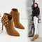 Botas Stiletto de Tacón Alto con Punta Afilada