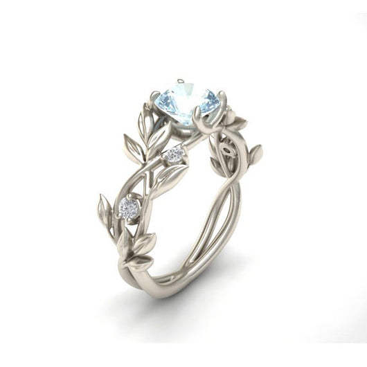 Anillo de Compromiso Princesa con Zirconia - Diseño Europeo y Americano - Image 2