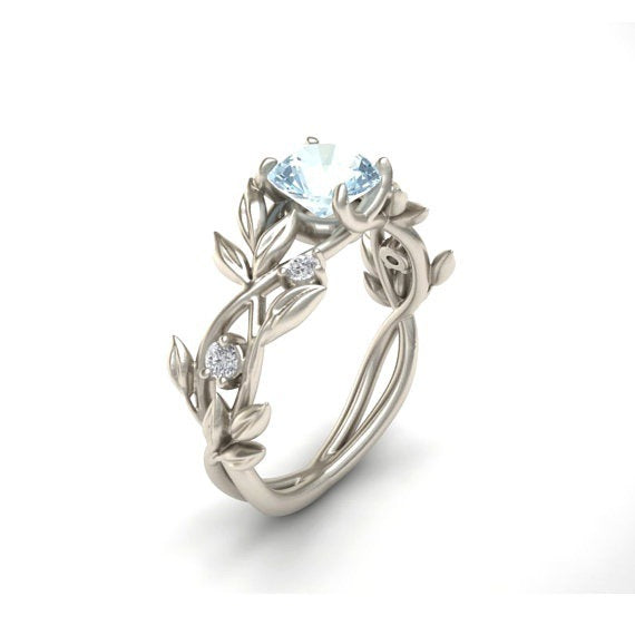 Anillo de Compromiso Princesa con Zirconia - Diseño Europeo y Americano