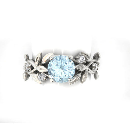 Anillo de Compromiso Princesa con Zirconia - Diseño Europeo y Americano - Image 4