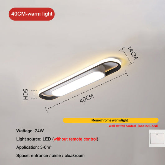 Lámpara de Techo LED Rectangular Minimalista - Image 12