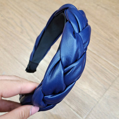 Diadema de Cuero Trenzado Estilo Europeo y Americano - Image 21