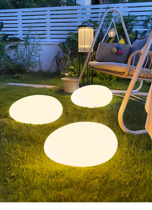 Luz Solar de Piedra Decorativa Impermeable para Exterior - Image 12