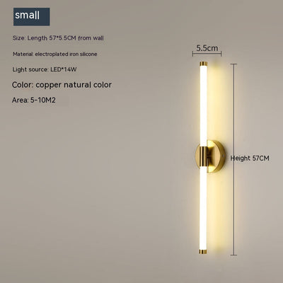 Lámpara de Pared Minimalista con Tira LED Lineal Creativa - Image 3
