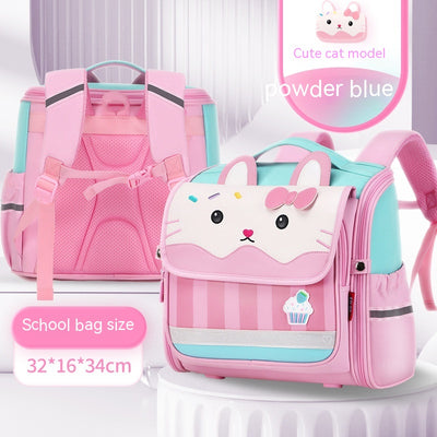 Mochila Escolar con Protección Dorsal para Niñas - Image 7