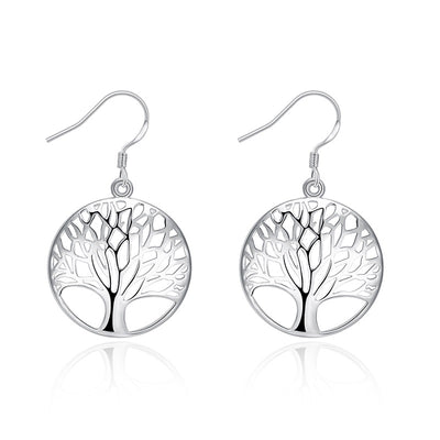 Dije Árbol de la Vida Calado en Plata 925 - Image 3
