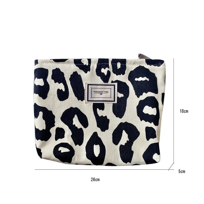 Bolso de Lona con Estampado Animal y Gran Capacidad - Image 9