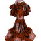 Vestido Largo Estampado Africano con Corte Sirena
