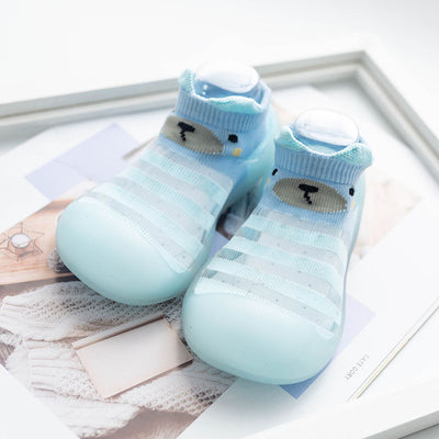Calcetines Transparentes a Rayas para Bebés y Niños Pequeños - Image 5