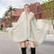 Cardigan Oversized de Punto Puro Color - Capa Cálida y Elegante