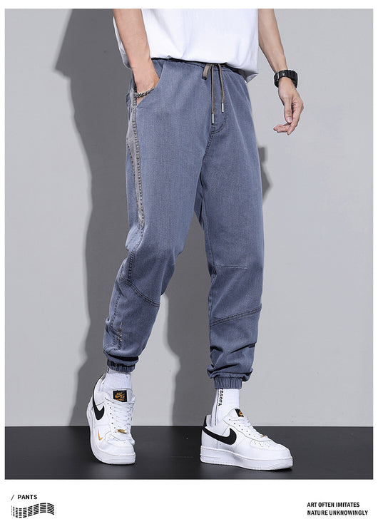 Jeans Hombre Primavera Corte Relajado Ajuste Cónico Stretch - Image 20