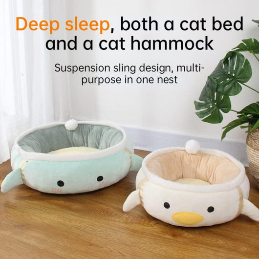 Cama Nido Dinosaurio para Gatos - Hamaca Cómoda 2 en 1 - Image 6