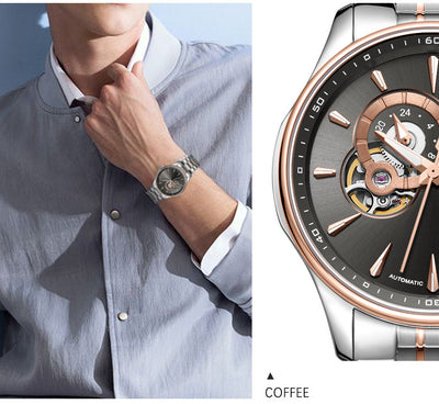 Reloj Mecánico Elegante para Negocios y Tiempo Libre - Image 17