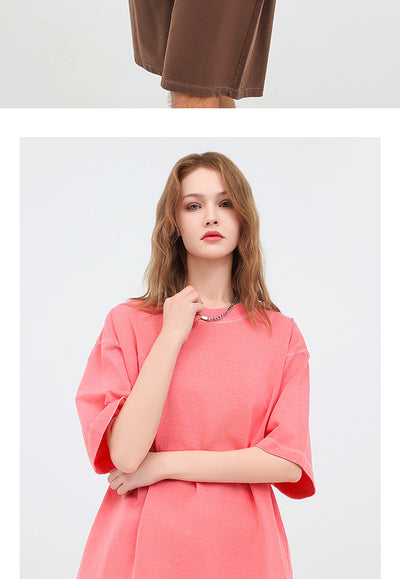 Camiseta Mujer Algodón Puro Desgastada - Image 22