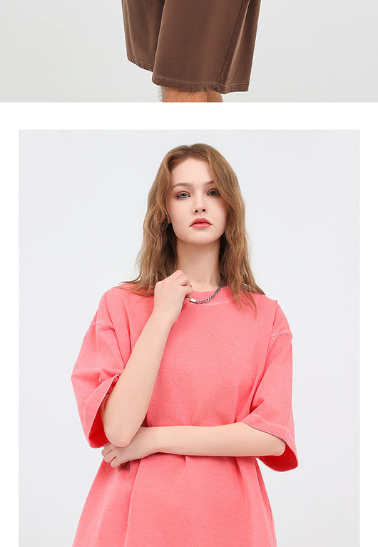 Camiseta Mujer Algodón Puro Desgastada - Image 22
