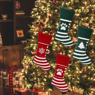 Set de Calcetines Navideños Gatos y Perros en Bolsa Regalo - Image 3